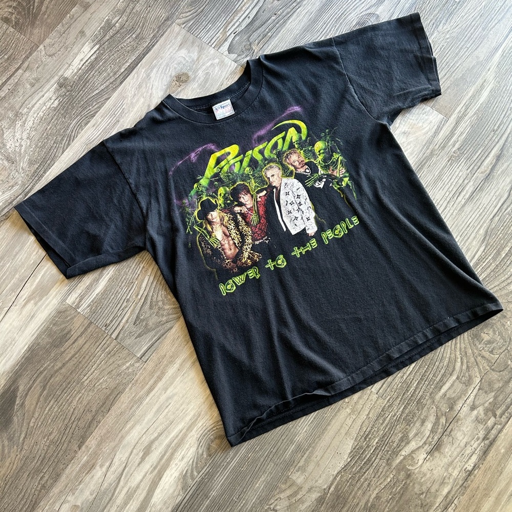 vintage band Poison t shirt